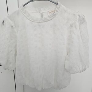 Montagut Women's Elegant White Blouse
